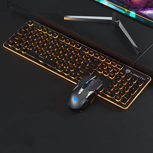 The Ultimate Gaming Experience Awaits with Our Wired Film Luminous Keyboard
