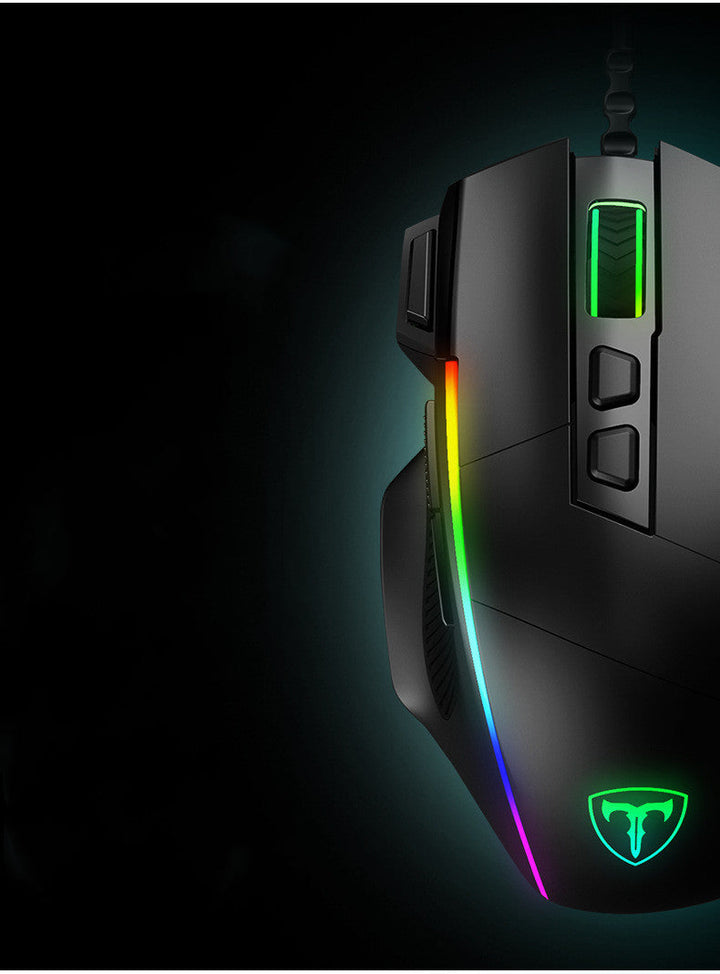 Unleash Your Gaming Potential with Our Wired Gaming Custom Programming Mechanical Mouse