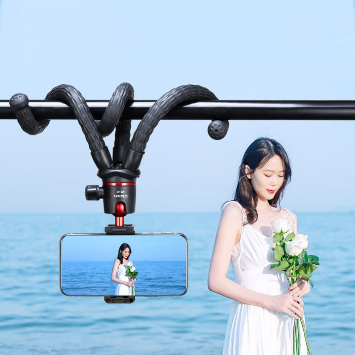 Octopus Flexible Mobile Phone SLR Tripod Holder