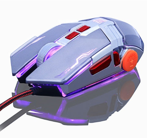 Silent Wired Gaming Mouse for Laptop and Desktop