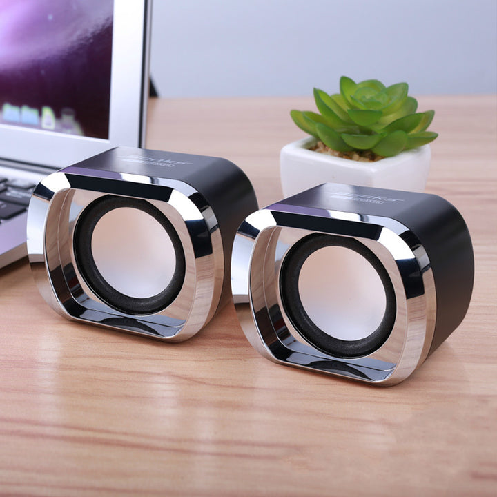 DX12 USB Mini Speaker For Laptop And Desktop With Subwoofer