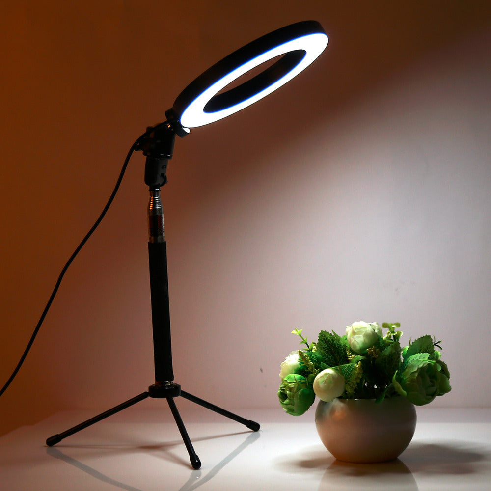 Compatible With Apple, Lifting ring LED fill light, flash photography light, floor tripod