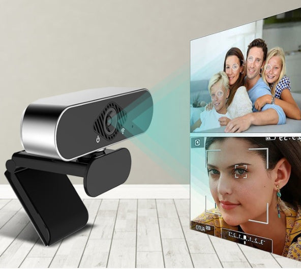 USB Webcam With Built-In Microphone
