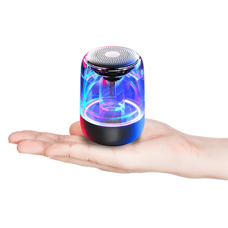 Portable Bluetooth Speaker With Bass Radio And LED Lights