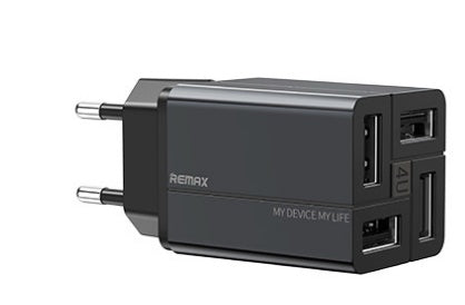 REMAX 4-Head Multi-Function Fast Charging QC Power Adapter 3C Certified Universal Charger