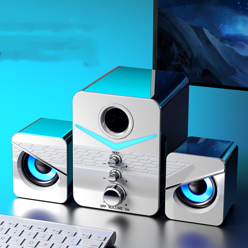 Compact Bluetooth Desktop Sound Bar Speaker