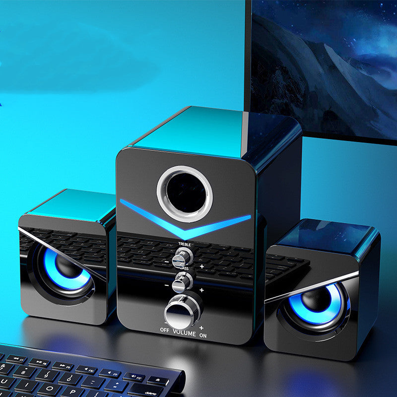 Compact Bluetooth Desktop Sound Bar Speaker