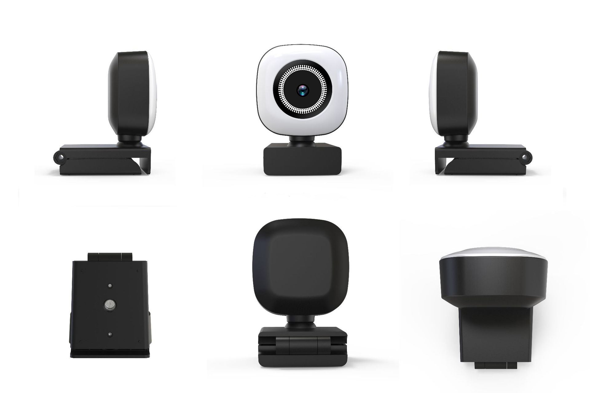 4K USB HD Webcam With Beauty Fill Light For Live Streaming