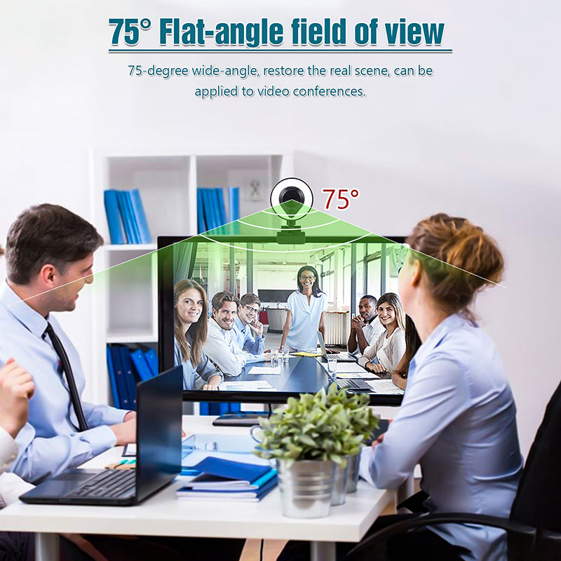 2K USB Touch HD Webcam With Fill Light