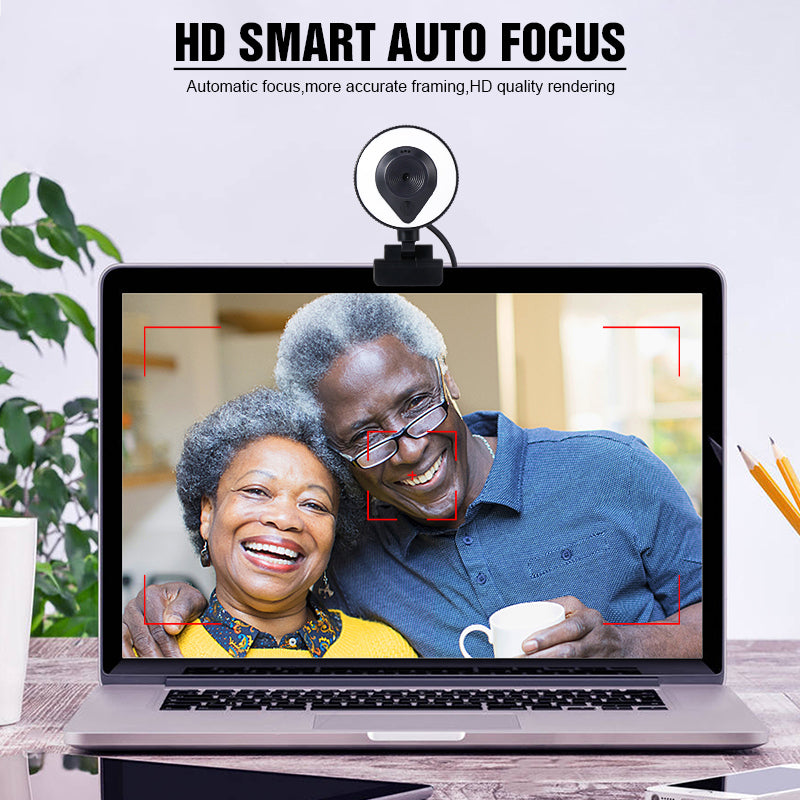 2K USB Touch HD Webcam With Fill Light