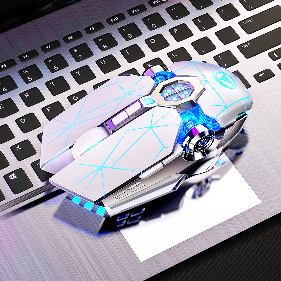 Silent Wired Gaming Mouse for PC and Laptop