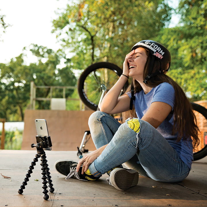 Rotating Mobile Phone Selfie Stick Live Photography Stand