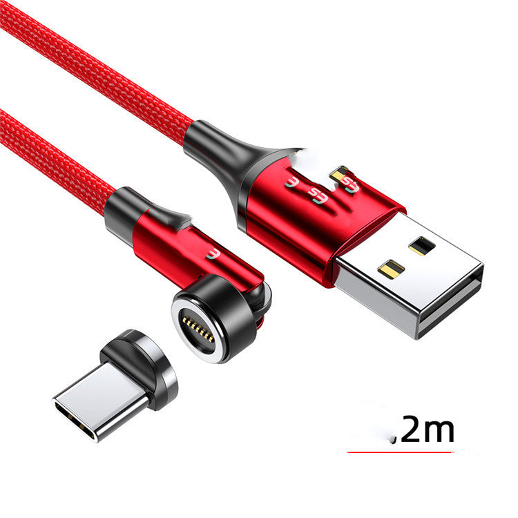 3-in-1 Magnetic Elbow Fast Charging Data Cable