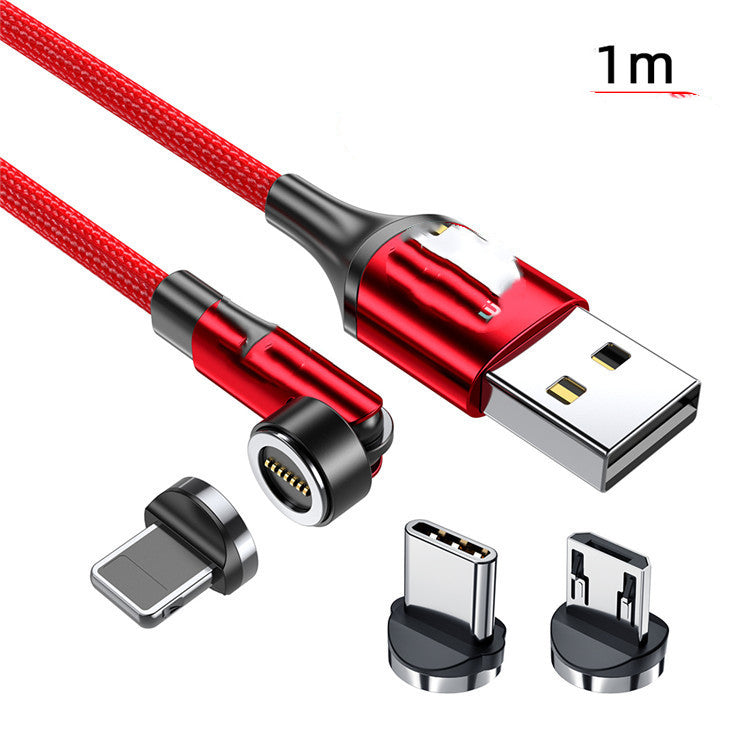 3-in-1 Magnetic Elbow Fast Charging Data Cable