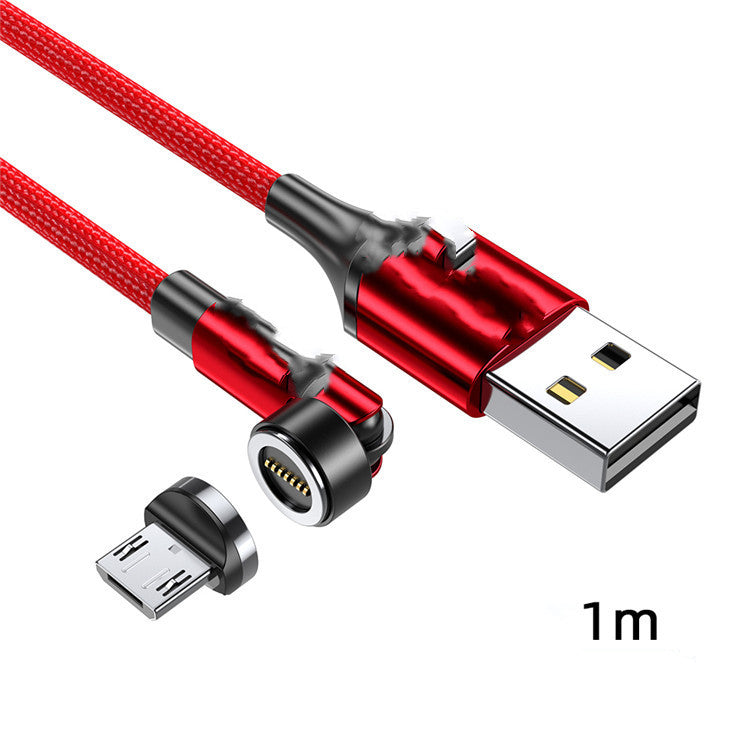 3-in-1 Magnetic Elbow Fast Charging Data Cable
