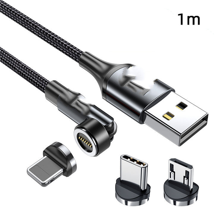 3-in-1 Magnetic Elbow Fast Charging Data Cable