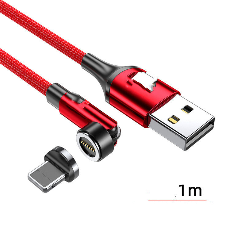 3-in-1 Magnetic Elbow Fast Charging Data Cable