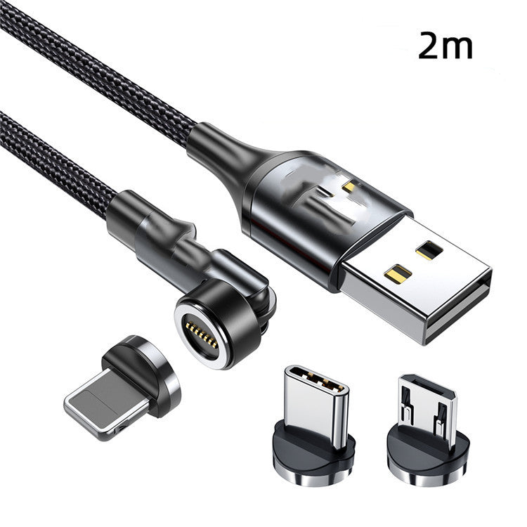 3-in-1 Magnetic Elbow Fast Charging Data Cable