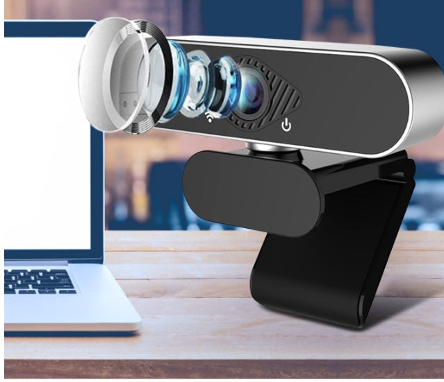 USB Webcam With Built-In Microphone