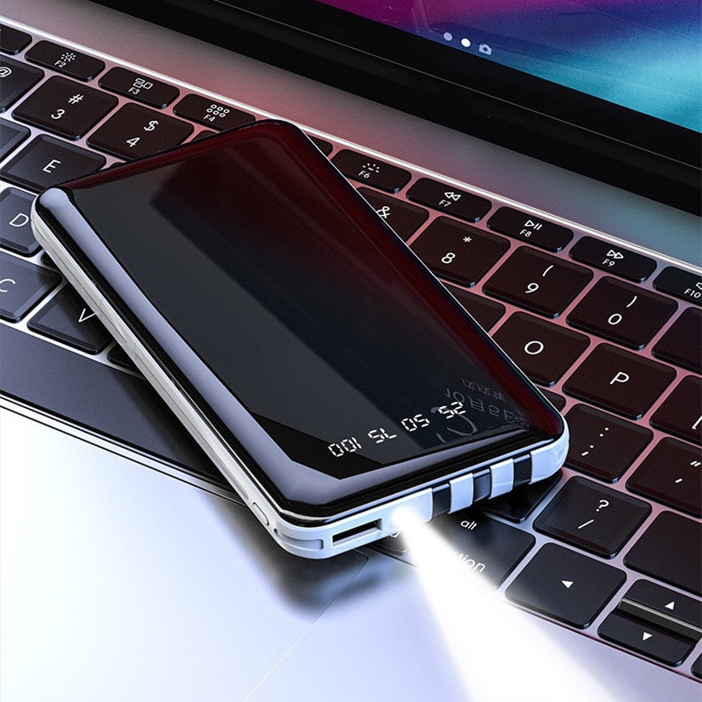 Full-Screen Portable Universal Power Bank