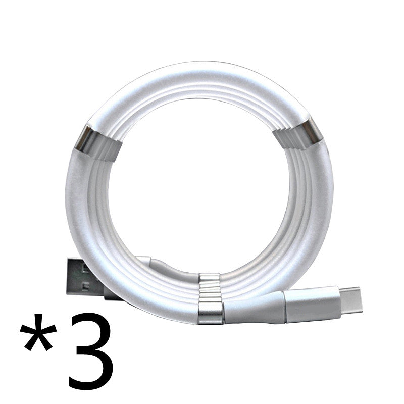 Fast Charging Magnetic Storage Data Cable