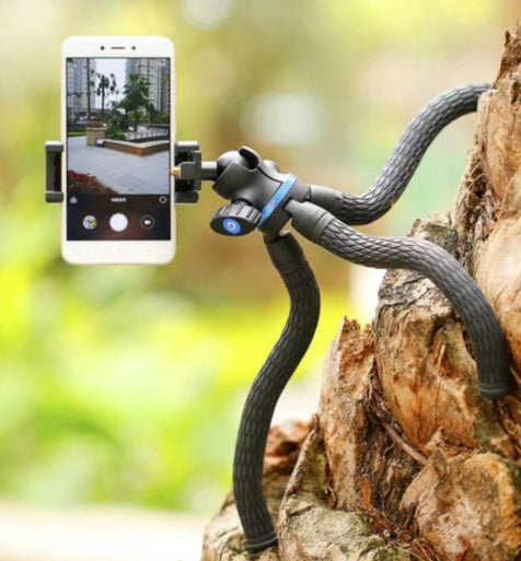 Apple Compatible Octopus Flexible Mobile Phone Tripod