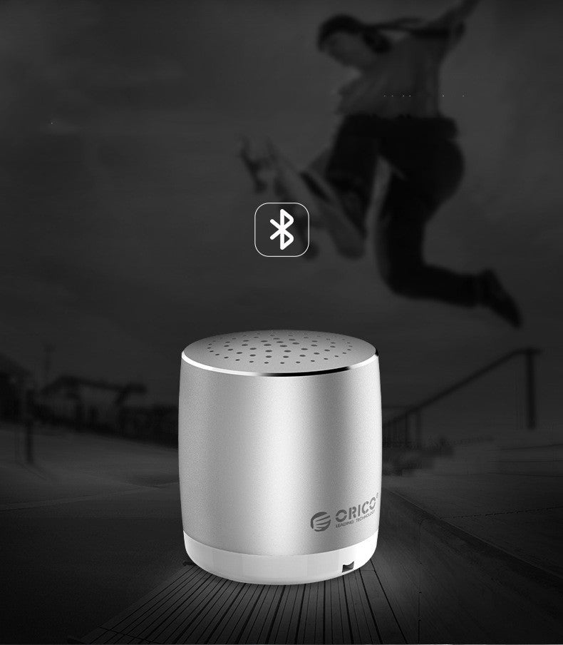 Mini Steel Gun Bluetooth Speaker With Heavy Bass