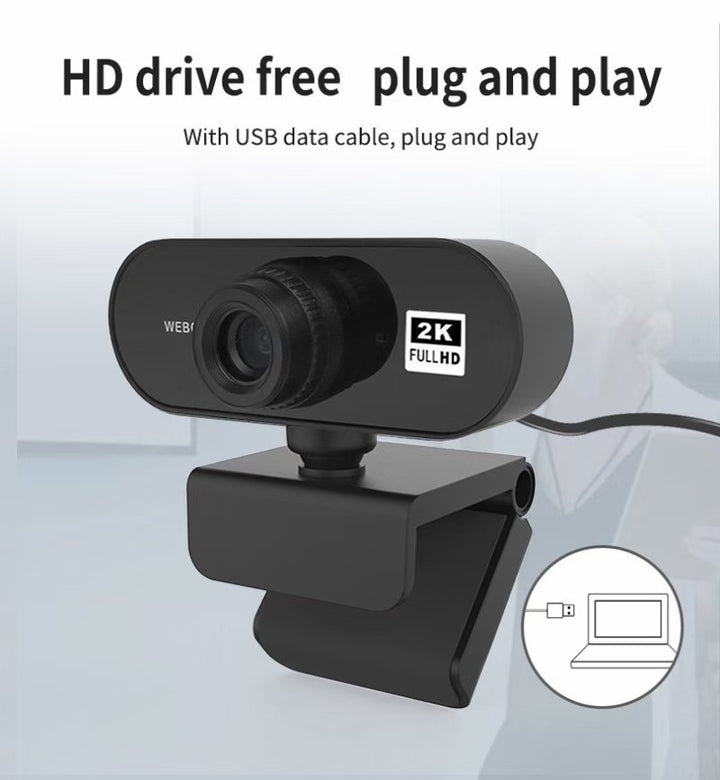 2K HD 1080P Computer Webcam