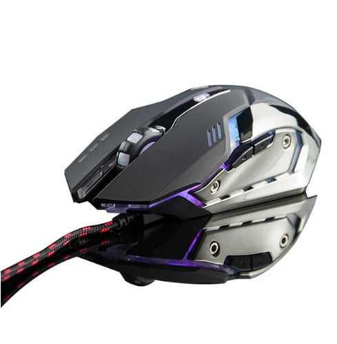 Silent Wired Gaming Mouse for Laptop and Desktop