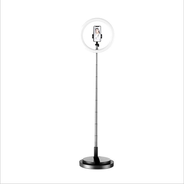 Apple Compatible 10-Inch Dimmable LED Ring Light With Tripod