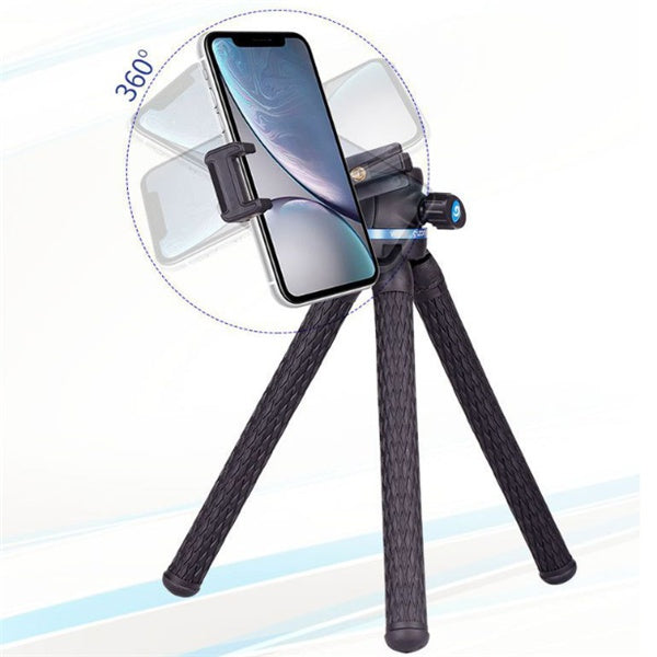 Apple Compatible Octopus Flexible Mobile Phone Tripod