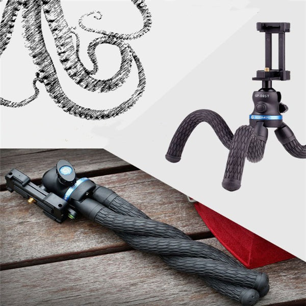 Apple Compatible Octopus Flexible Mobile Phone Tripod