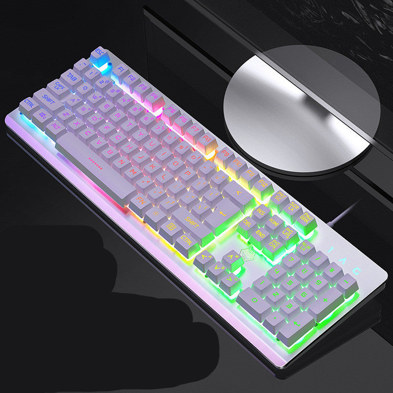 K002 Mechanical Feel Metal Gaming Keyboard