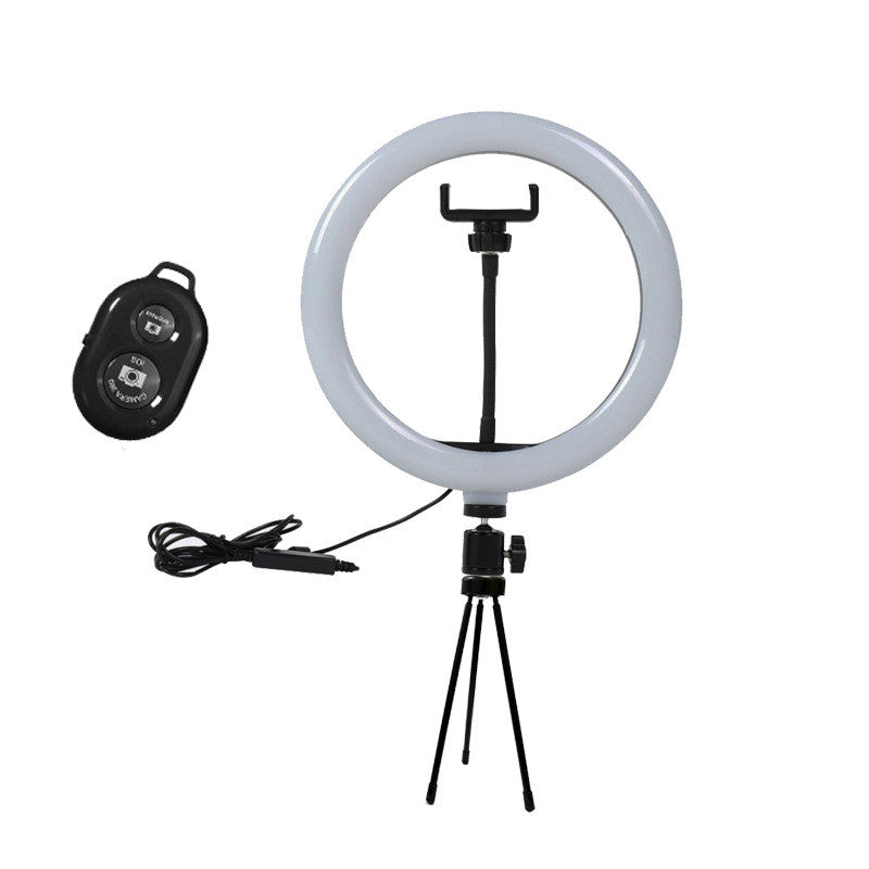 Compatible With Apple, Live Ring Fill Light Desktop Tripod Mobile Phone Bluetooth Set