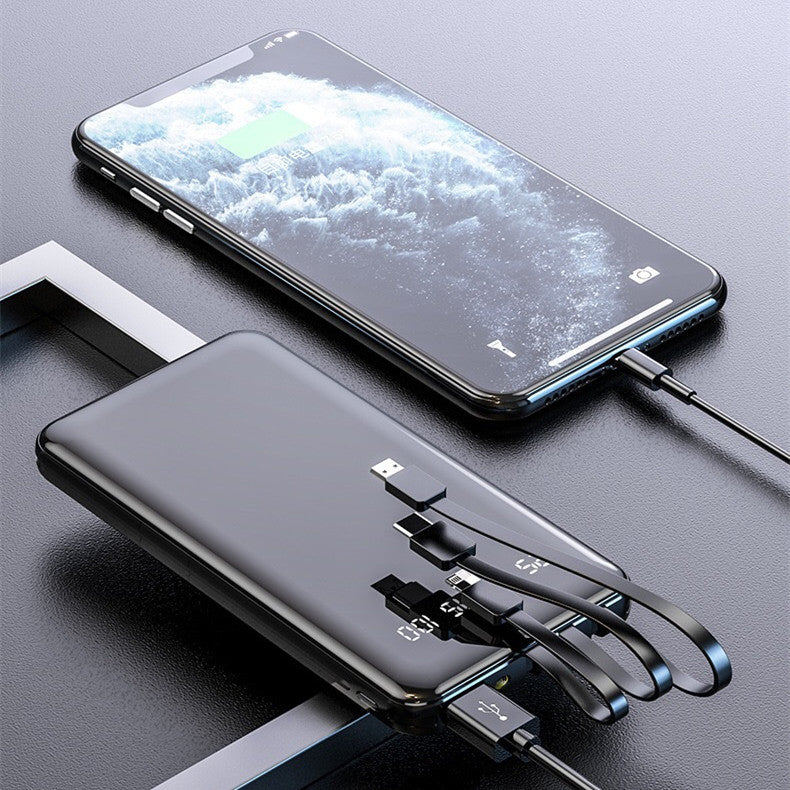 Full-Screen Portable Universal Power Bank