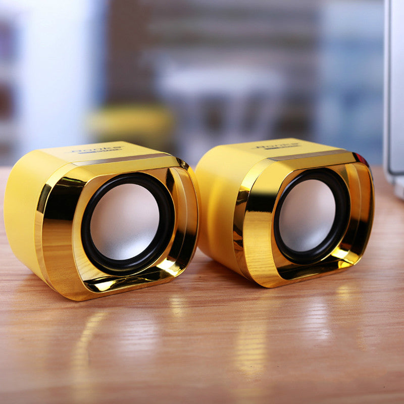 DX12 USB Mini Speaker For Laptop And Desktop With Subwoofer