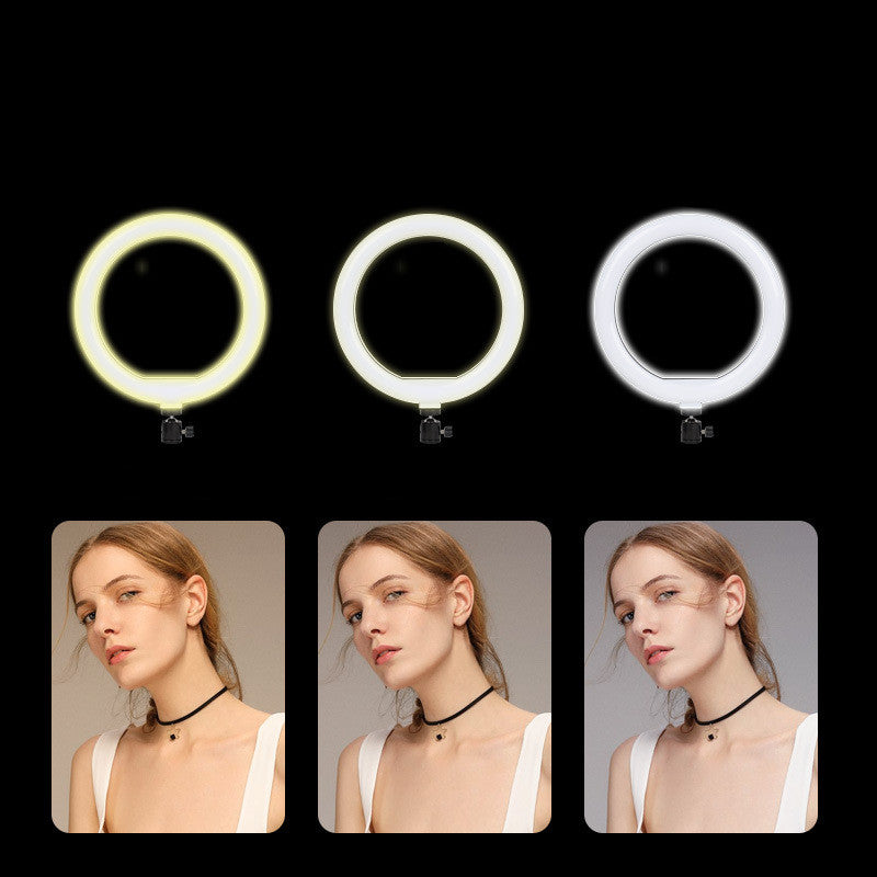 Compatible With Apple, Mobile Phone Fill Light Tripod LED Ring Light