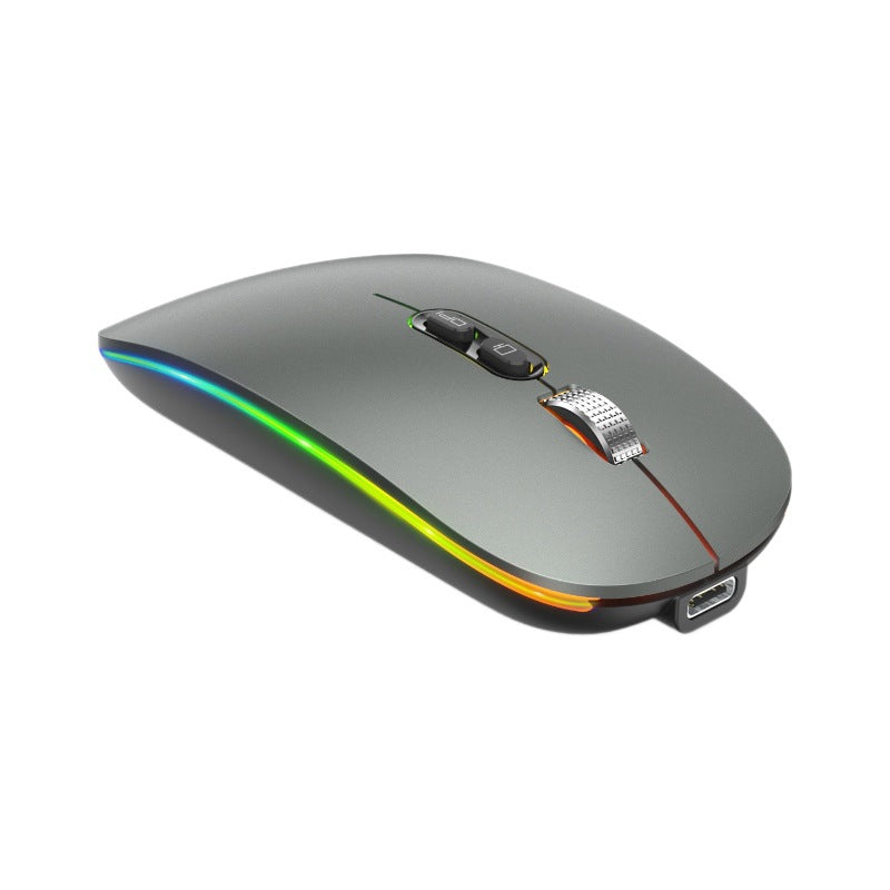 Wireless Bluetooth Dual-mode Mouse Luminous Mute