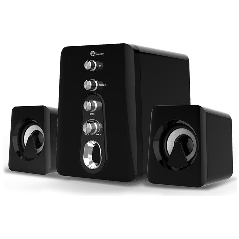 Mini USB 2.1 Wired Speaker With Heavy Bass Subwoofer For Mobile Phone Audio