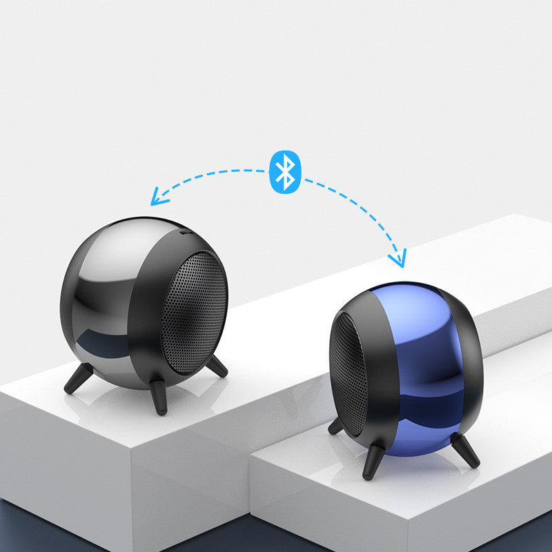 Metal Mini Portable Wireless Bluetooth Speaker Steel Cannon