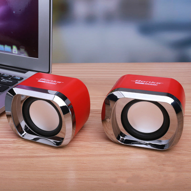 DX12 USB Mini Speaker For Laptop And Desktop With Subwoofer