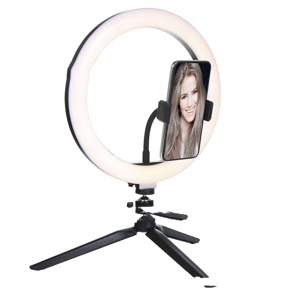 Apple Compatible Fill Light Set With Desktop Tripod