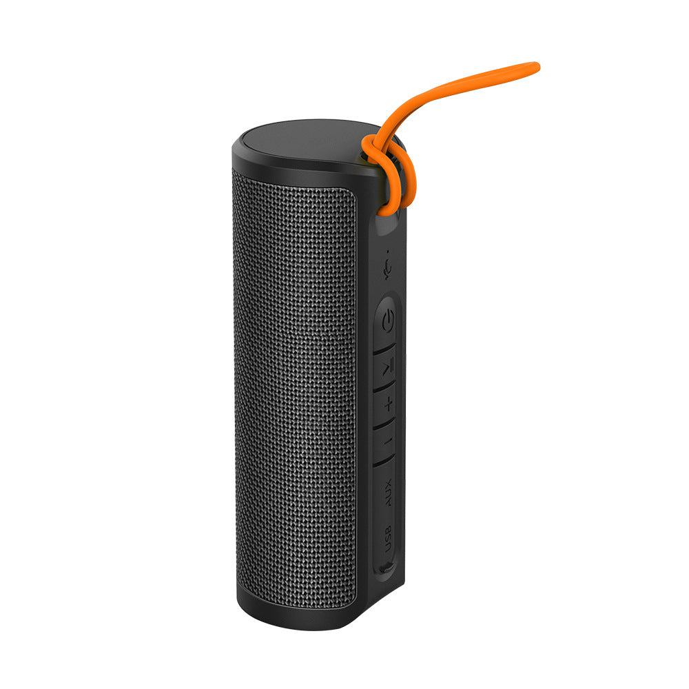 Waterproof Portable Outdoor Bluetooth Speaker With Fabric Mesh Design