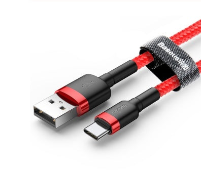 2-in-1 Woven Android Micro USB Charging Data Cable