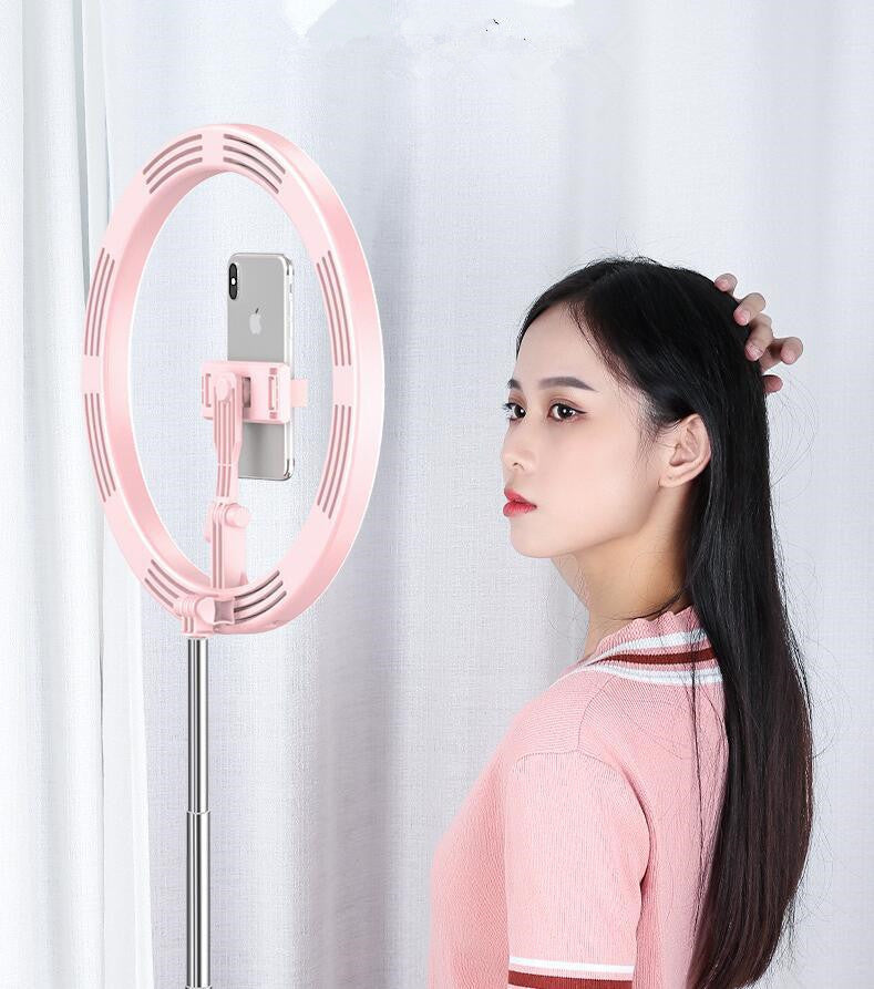 Apple Compatible 10-Inch Dimmable LED Ring Light With Tripod
