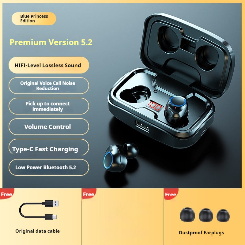 Simple Home Wireless Bluetooth Earbuds Headset