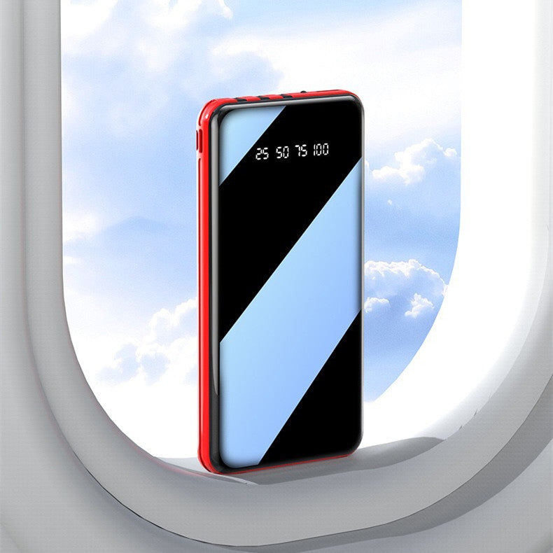Full-Screen Portable Universal Power Bank