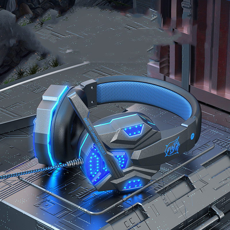 Gaming 7.1 Wired Headset with LED Light Emitting Headphones