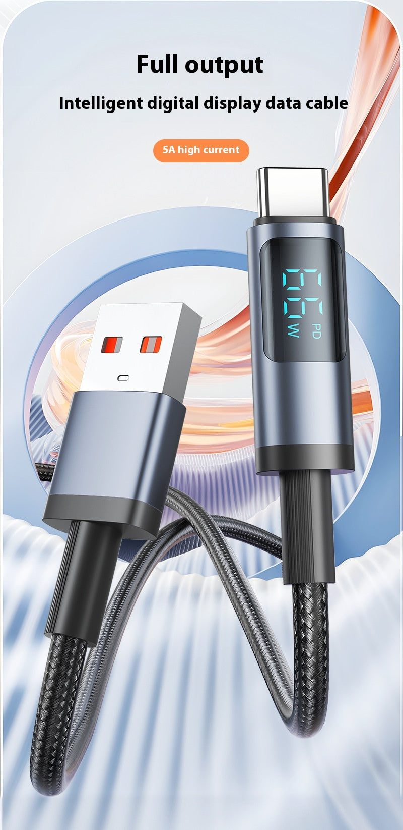 Type-C Fast Charging Digital Display Data Cable
