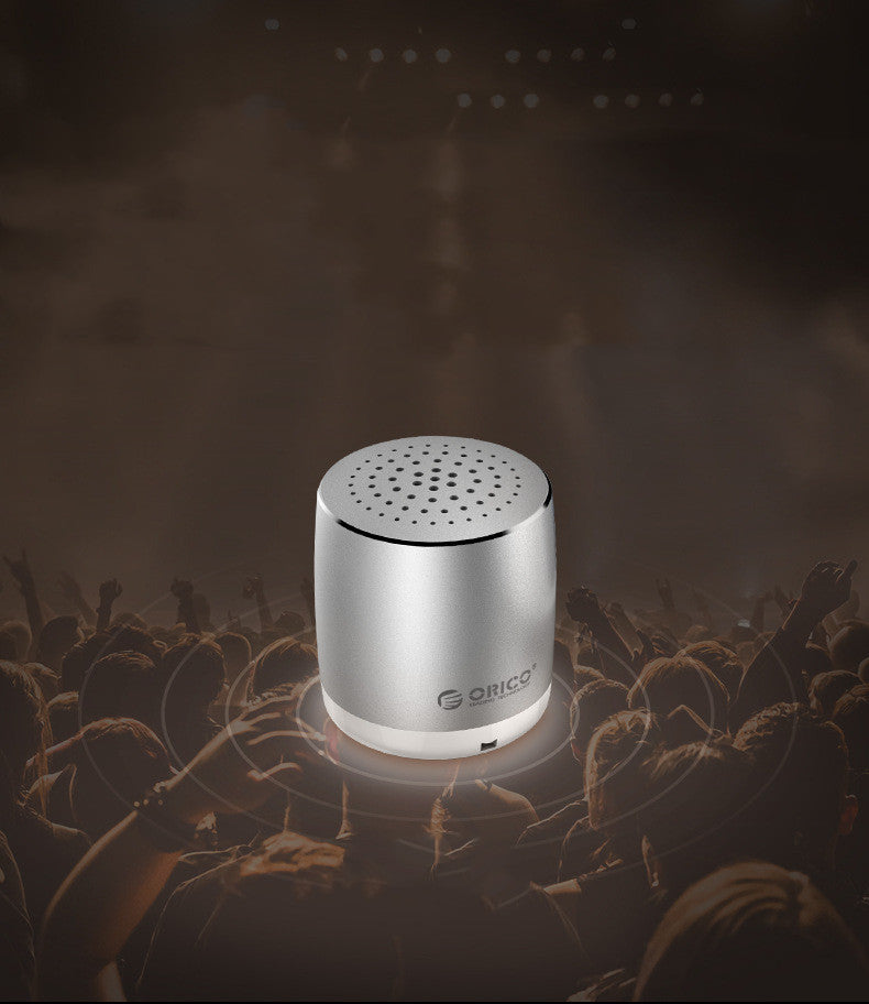 Mini Steel Gun Bluetooth Speaker With Heavy Bass